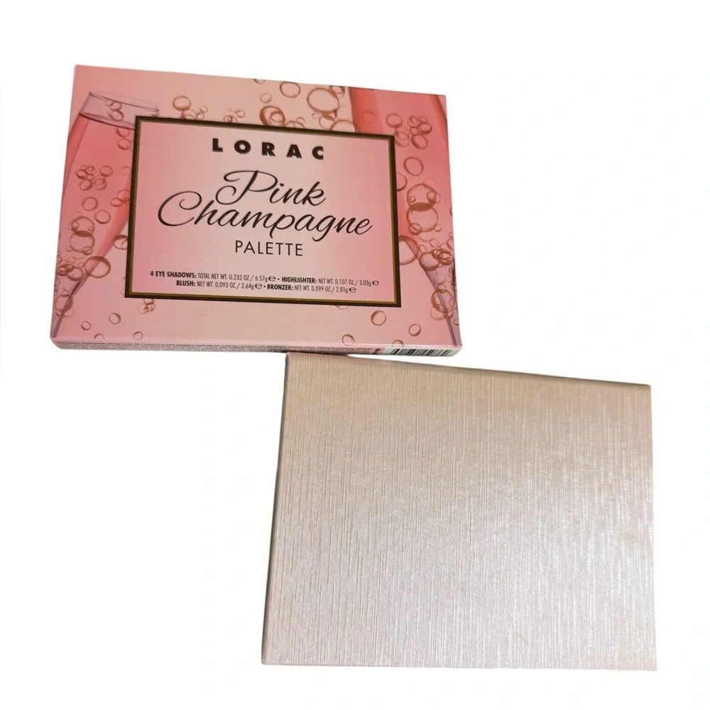 Lorac Pink Champagne Palette Eyeshadow Blush Bronzer Highlighter